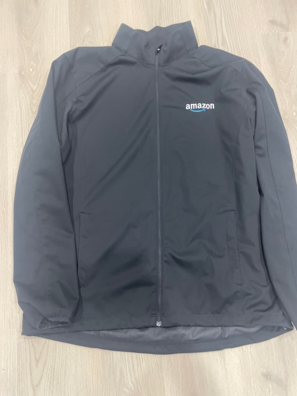 Amazon Men’s Black Performance Full-Zip Jacket